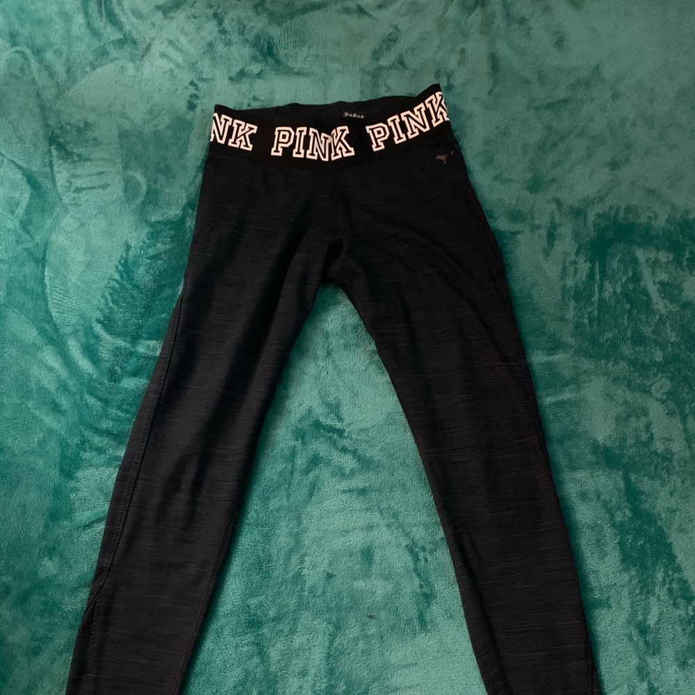 Pink yoga pants